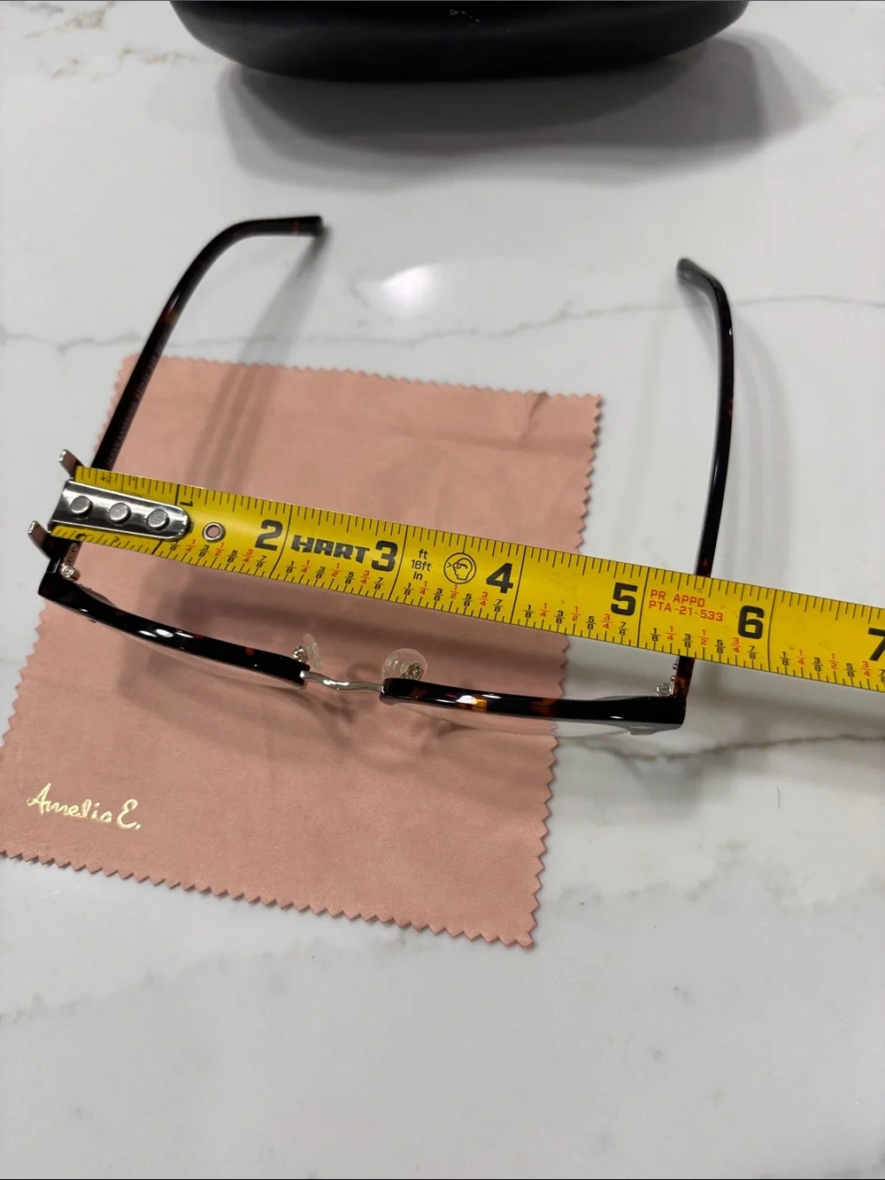 Tortoiseshell and Gold Clubmaster Glasses